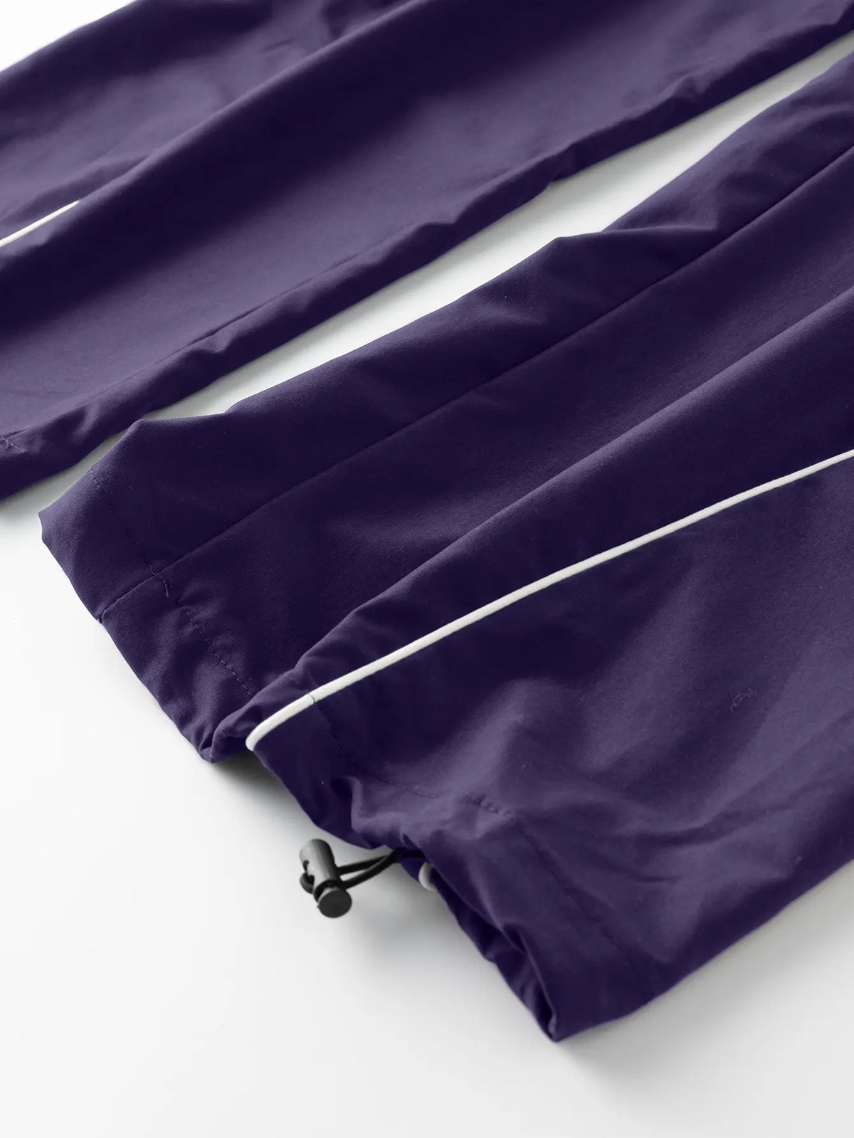 Men's Reflective Strip Wide Leg Casual Pants