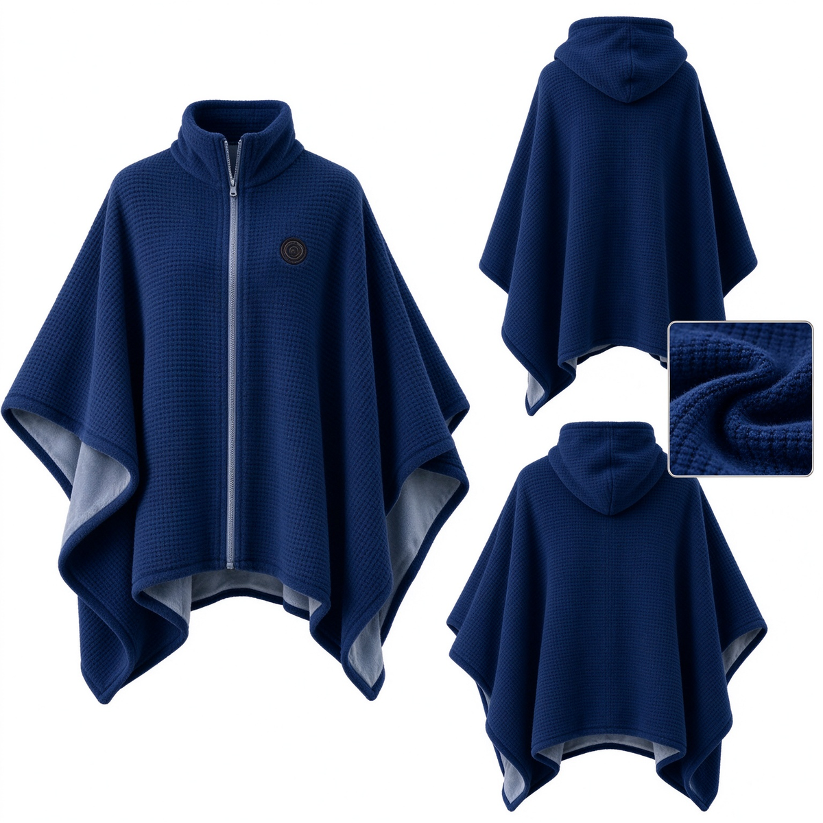 🎃 Halloween Special｜Unisex Wearable Heated Shawl 🔥 3 Heat Levels | Cozy Thermal Wrap for Men & Women