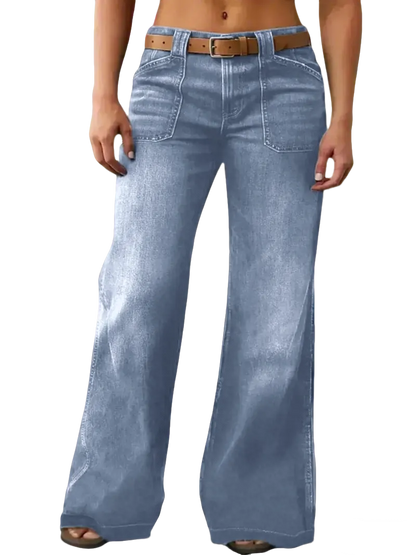 Women's Loose Straight Leg Denim Jeans