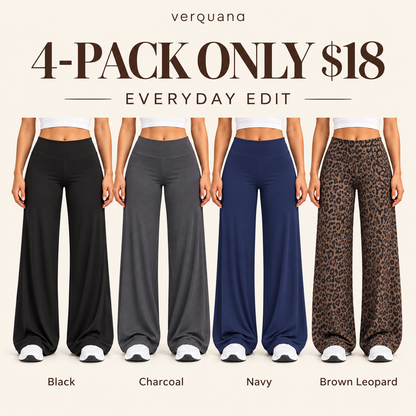 👖Women’s Light Simple Leopard-Print Wide