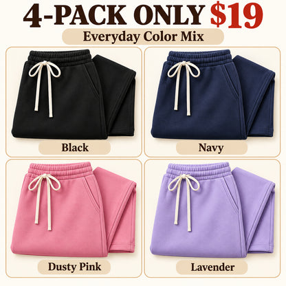 Women's Everyday Drawstring Wide-Leg Pants