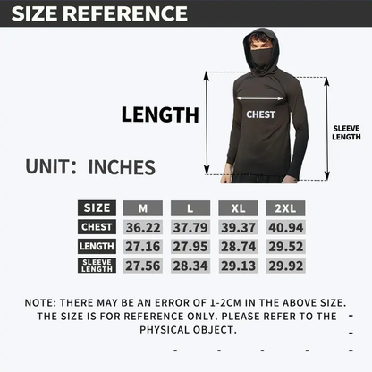 Unisex 6-Pack Slim Fit Hoodie Pullovers – Lightweight UPF Sun Protection Soft Breathable Casual Long Sleeve Tops