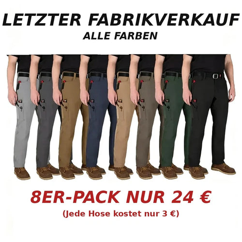 Herren-Arbeitshose mit Tech-Material