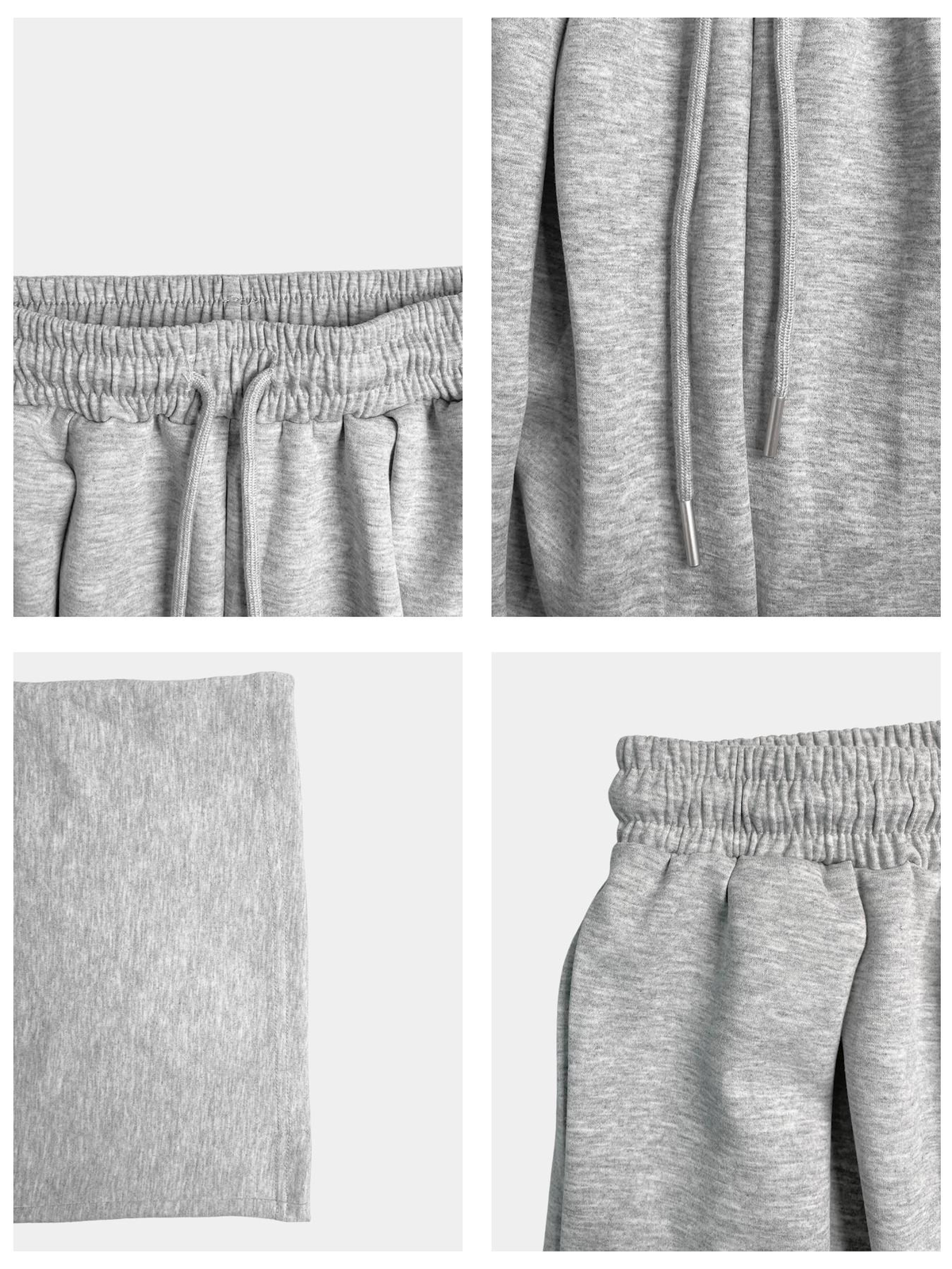 Women's Wide Leg Sweatpants – Drawstring Elastic Waist Casual Sporty Streetwear