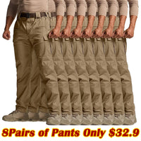 Khaki (8 Pants Together)