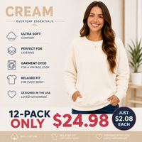 12 Packs -Cream