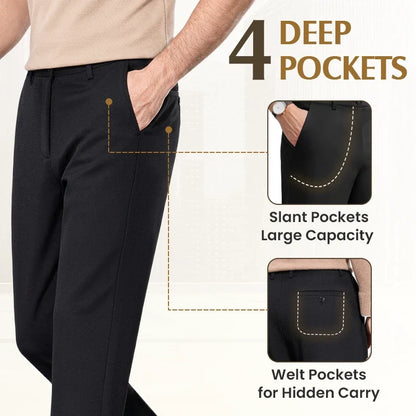 💝💝Men's Premium Non-Iron Stretch Casual Trousers