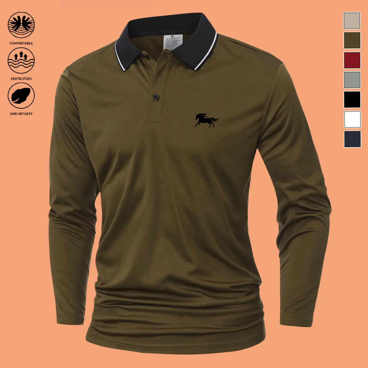 Men's Polyester Polo Shirt