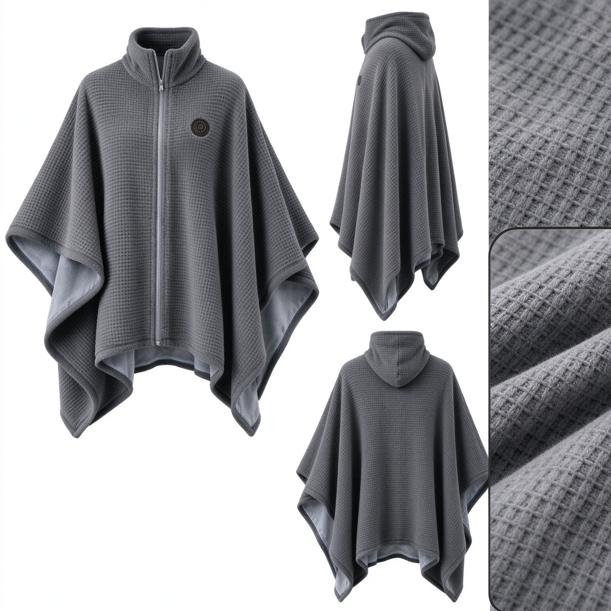 🎃 Halloween Special｜Unisex Wearable Heated Shawl 🔥 3 Heat Levels | Cozy Thermal Wrap for Men & Women