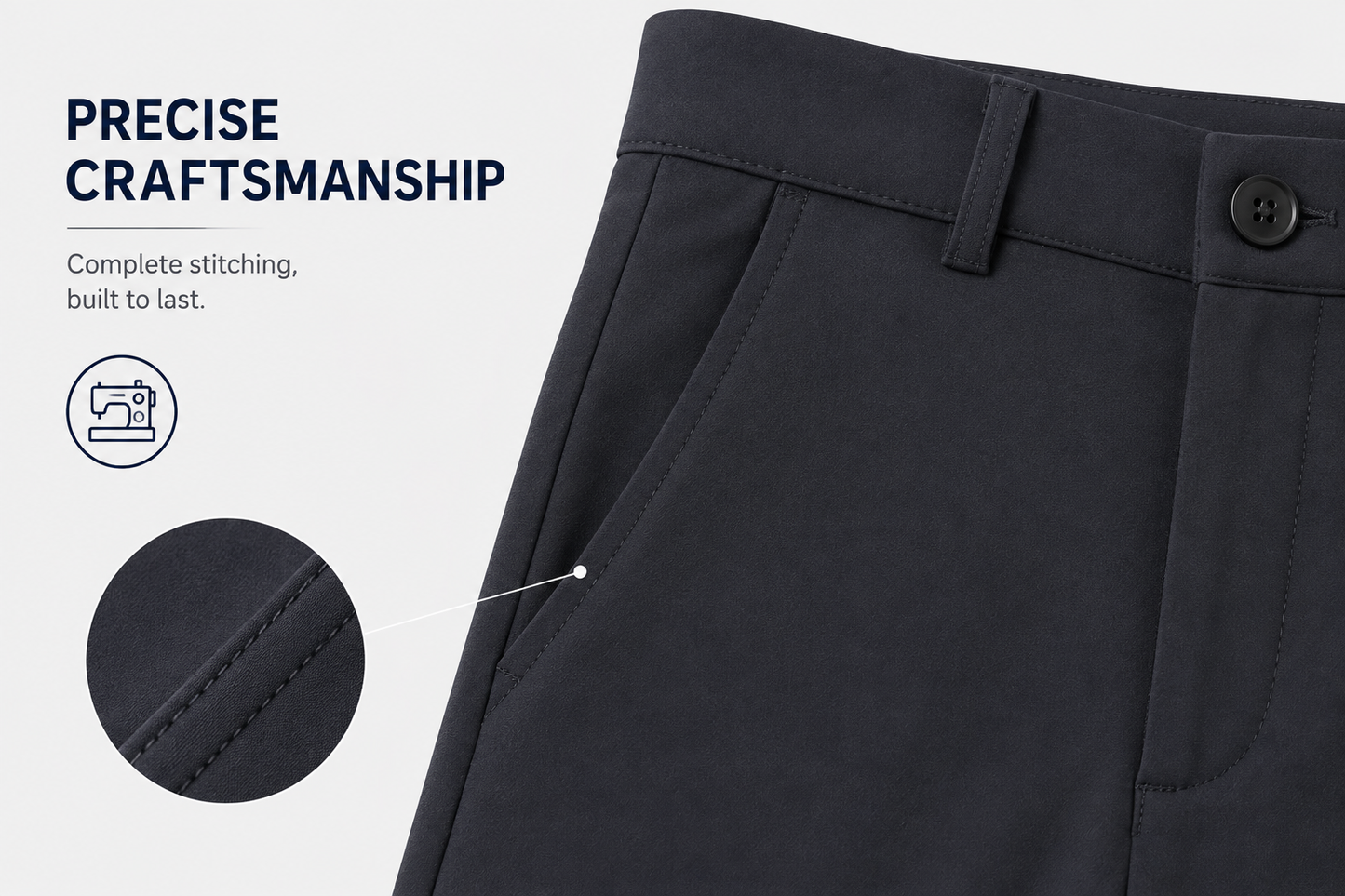 👍🔥Limited-Time Promotion-Stretch Dress Pants No Iron Golf Pants