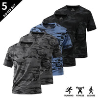 5PCS-Gray + Gray + Blue + Black + Black