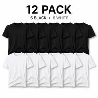 6 Black+6 White