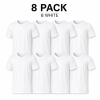 8 Pack - 8 White