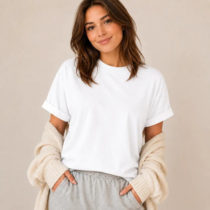 Unisex Vintage Graphic T-Shirt Cotton Blend Crew Neck Oversized Loose Baggy Short Sleeve Streetwear Basic Tops