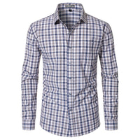Beige White Plaid