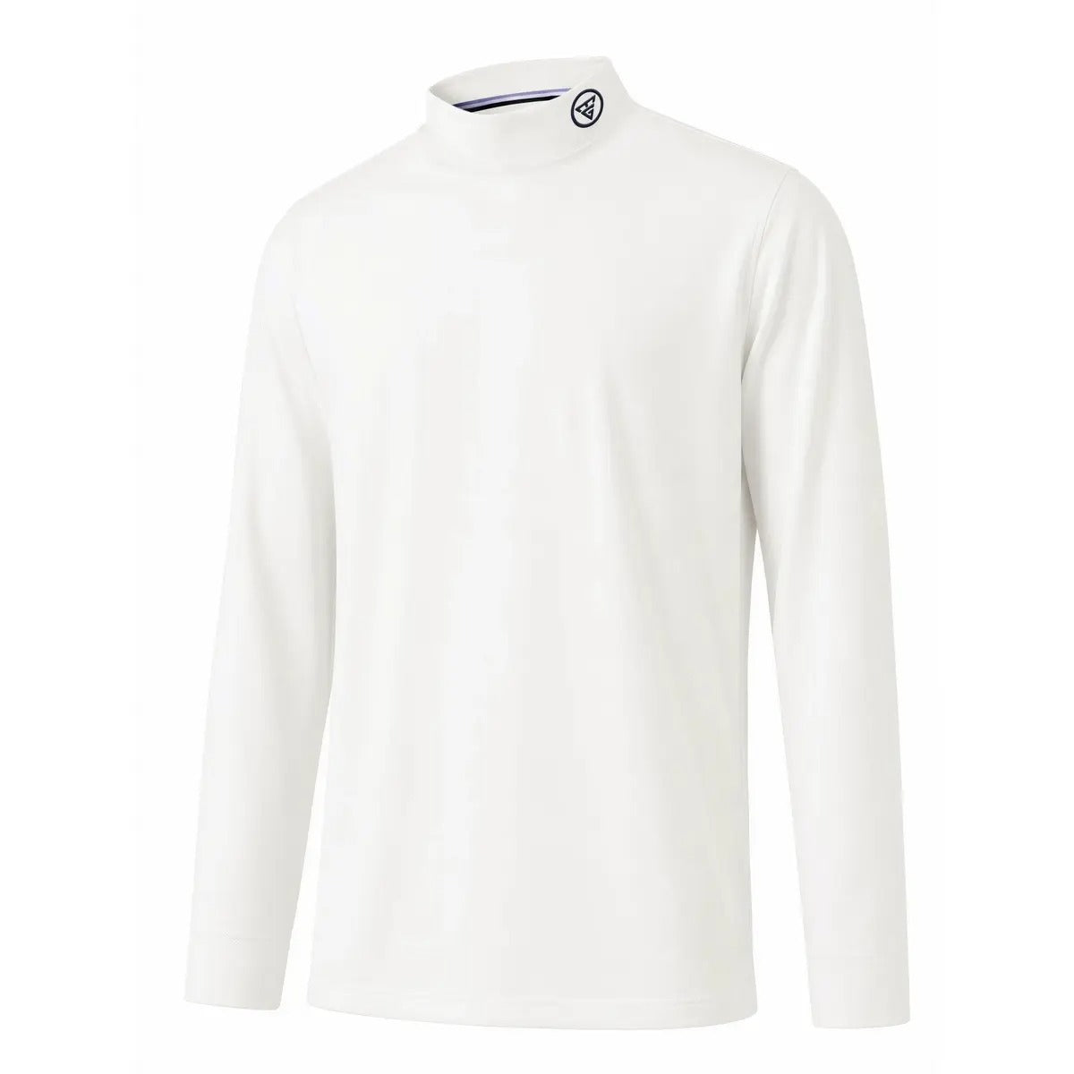 Men's Heather Mock Neck Thermal Long Sleeve Top, Basic Soft Undershirt Knit Sweater for Golf & Daily Casual Wear