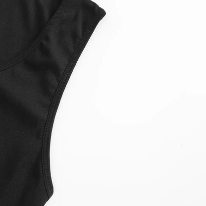 Men's Cotton Muscle Tank Tops, High Elastic Breathable Sleeveless Workout Sports Undershirt, Casual Summer Lifestyle Beater Tops