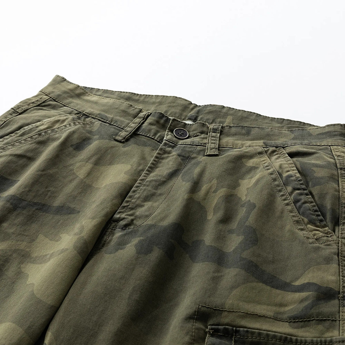Men's Heavyweight Camouflage Work Trousers, Durable Functional Heavy-Duty Tactical Pants