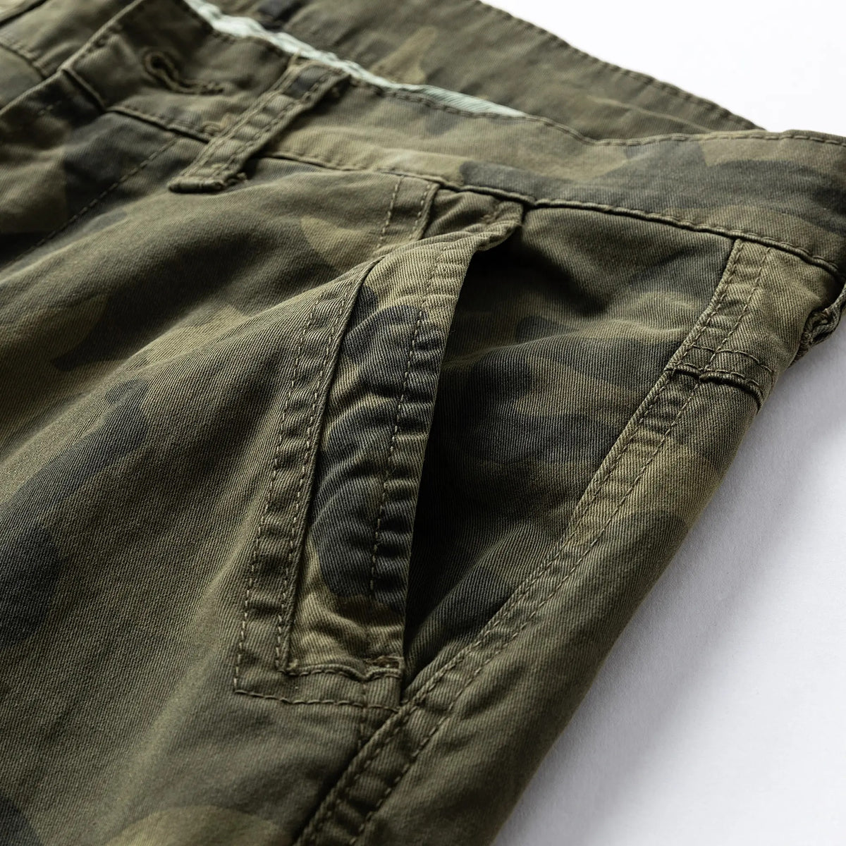 Men's Heavyweight Camouflage Work Trousers, Durable Functional Heavy-Duty Tactical Pants
