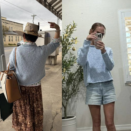 2026 Women Rollneck Chunky Knit Oversized Sweater