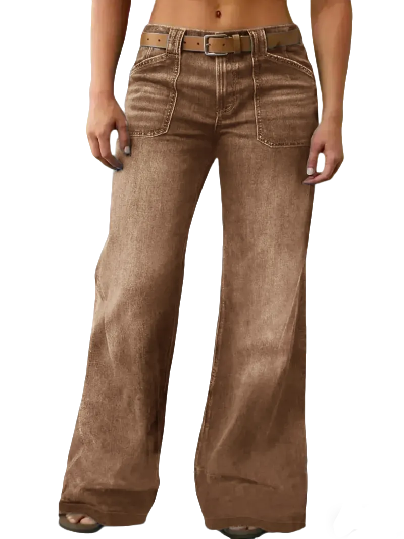 Women's Loose Straight Leg Denim Jeans