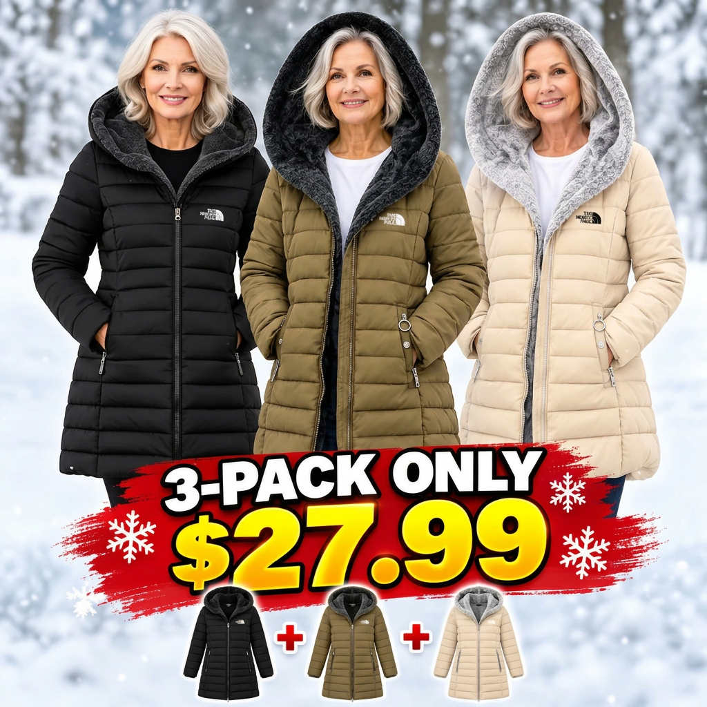 [LAST DAY SALE]-Quilted coat with fleece lining