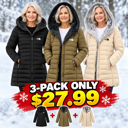 [LAST DAY SALE]-Quilted coat with fleece lining