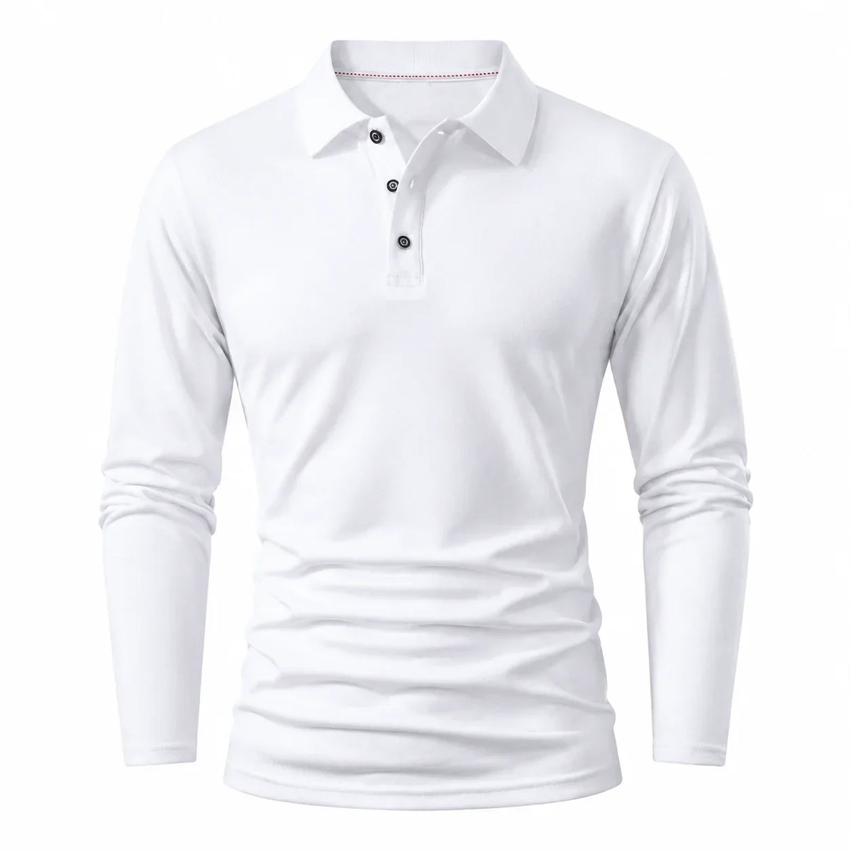Men's Long Sleeve Collared T-Shirt