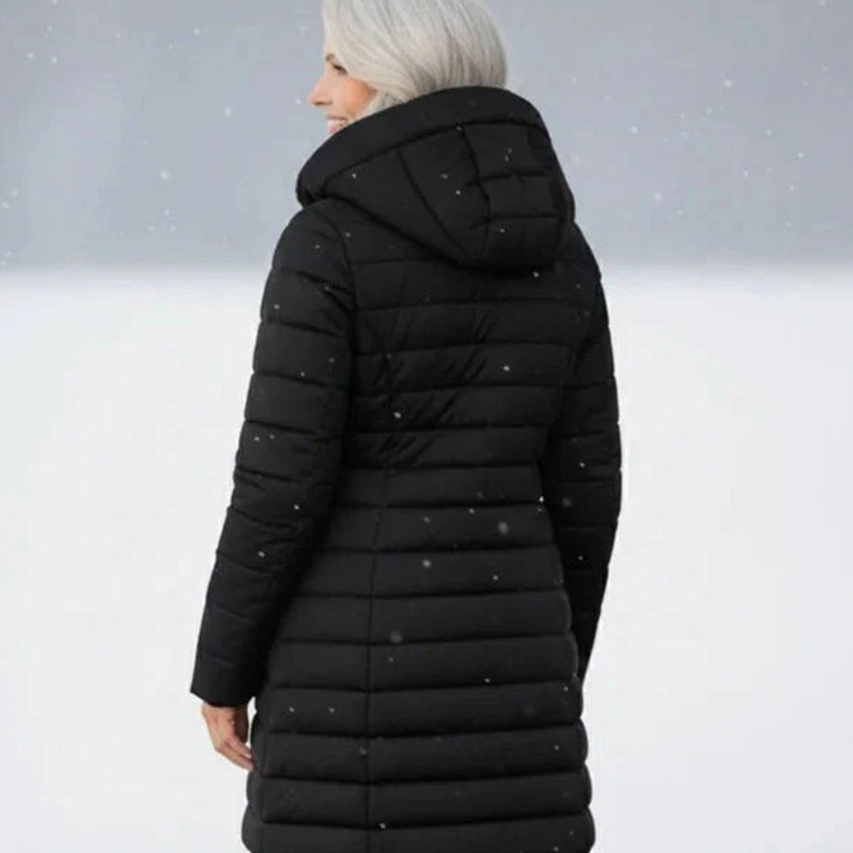 [LAST DAY SALE]-Quilted coat with fleece lining