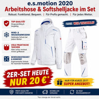 weiß / enzianblau