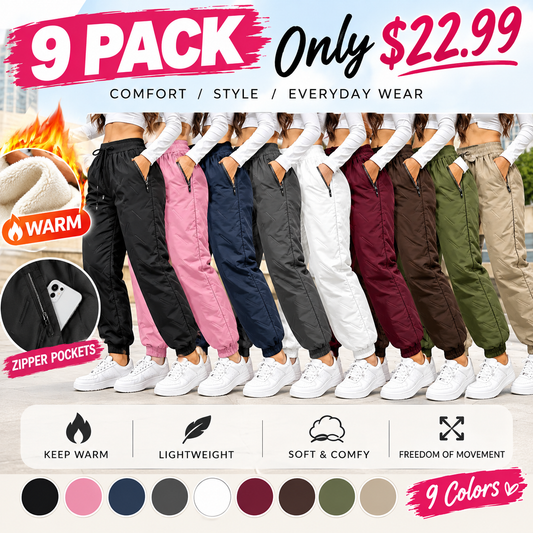 Women's Winter Fleece-Lined Thick Casual Pants