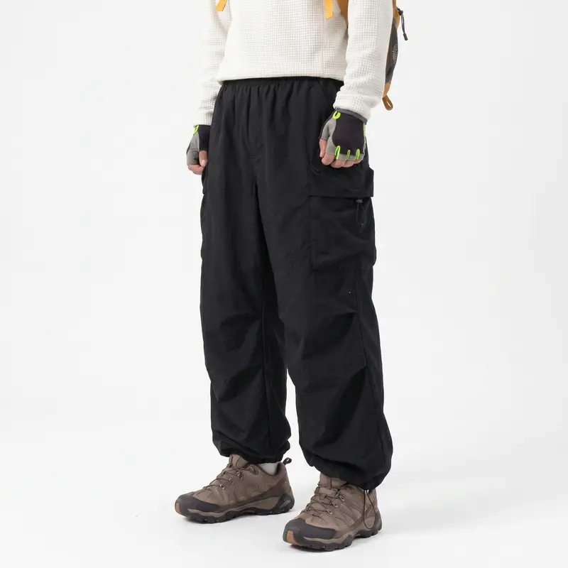 Unisex Loose-Fit Hiking Pants — Lightweight, Water-Repellent, Quick-Drying Outdoor Trousers