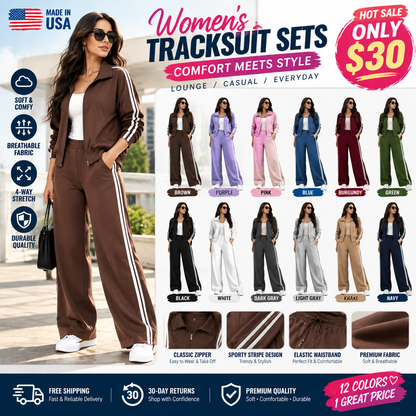 ⚡ FINAL SALE 🔥 - Women's Sporty Two-Piece Set – Casual & Comfy