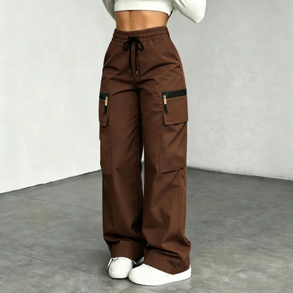 ⚡ FINAL SALE 🔥 10 FOR ONLY $23! Women’s Lightweight Loose-Fit Cargo Pants with Multiple Pockets – Limited-Time Clearance Deal