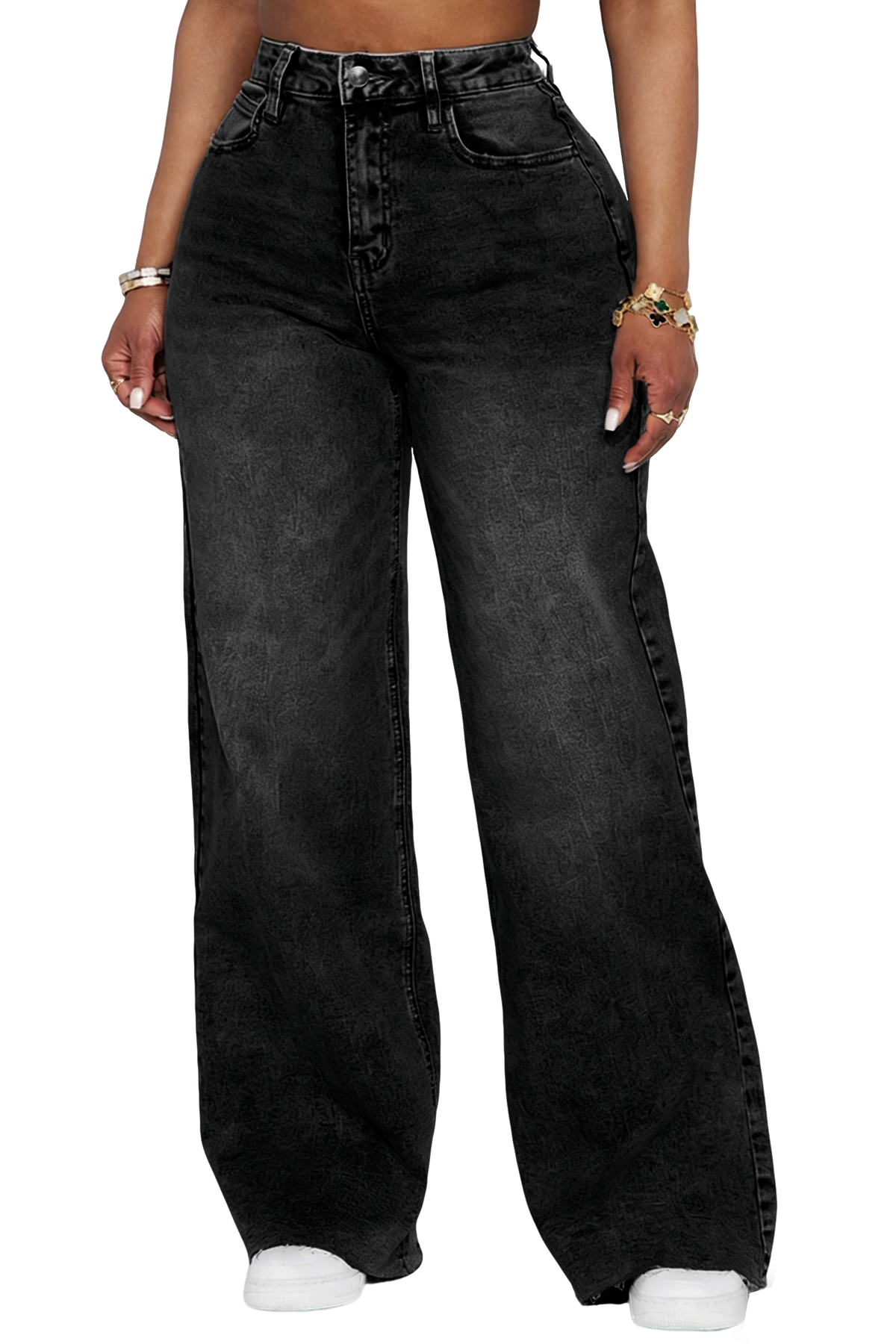 So Valid Stretch Wide Leg Jeans