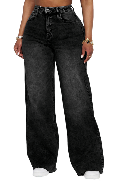 So Valid Stretch Wide Leg Jeans