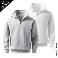 Light Gray + White