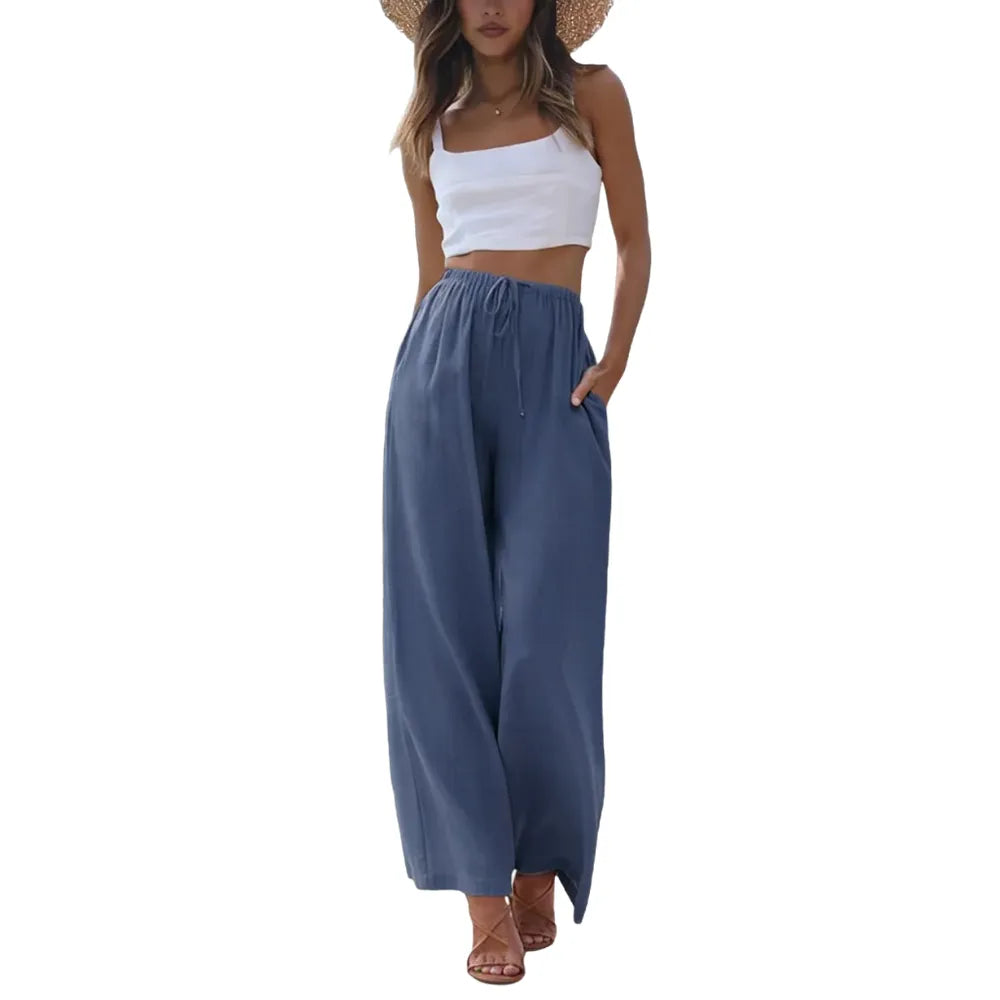 2026 Palazzo Pants for Women - Beach to Street Wide Leg