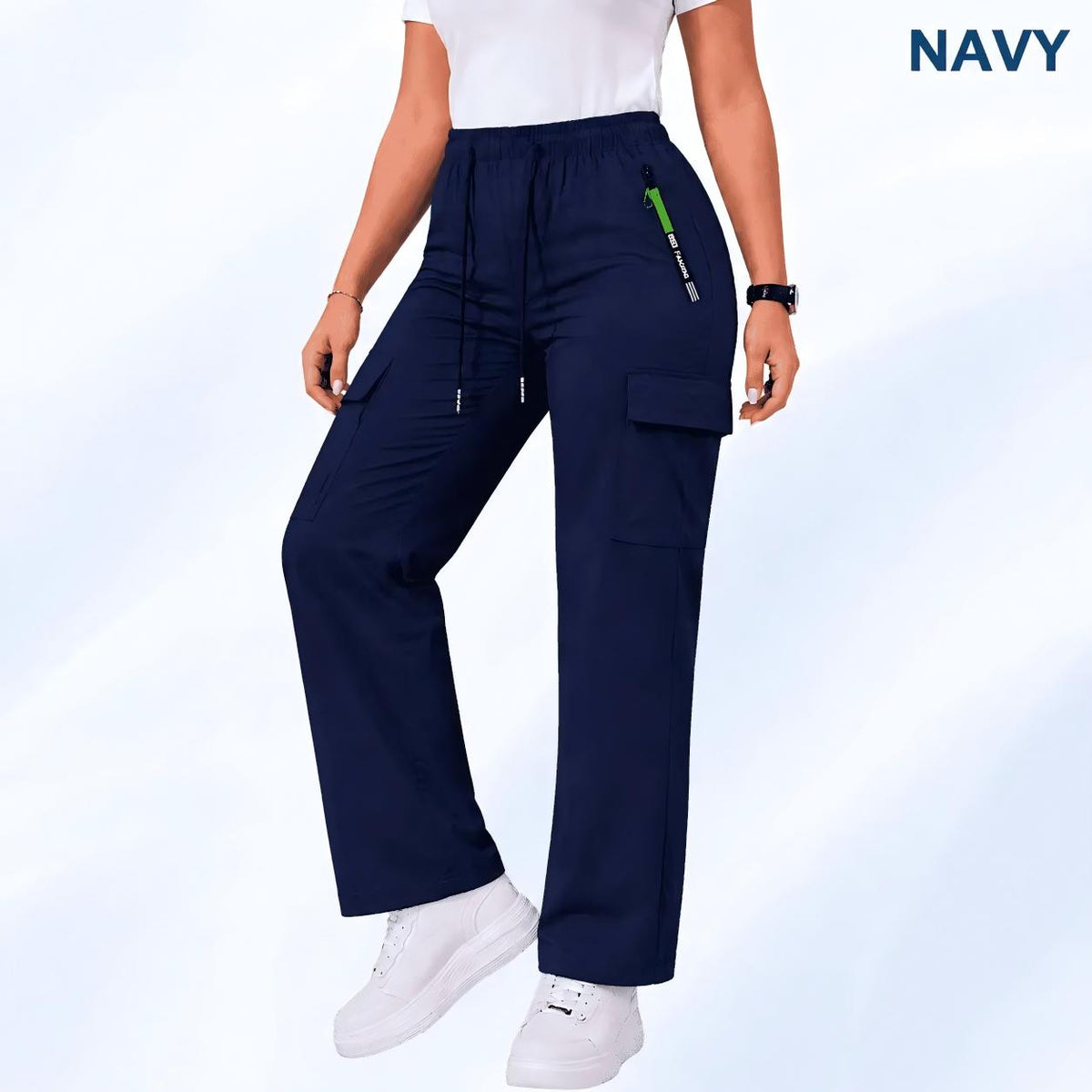 Women's Stretch Multi-Pocket Cargo Pants