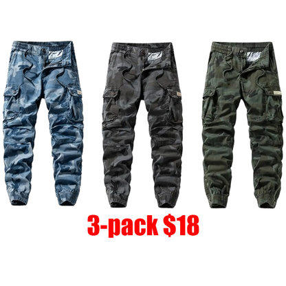 Men's Summer Lightweight Camouflage Cargo Pants – International shipping available