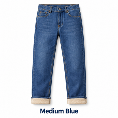 👖 Men's Fleece-Lined Straight-Leg Jeans 🔥 2 Pairs for $19.99 | 4 Pairs for $22.99 | BEST VALUE: 6 Pairs for $24.99