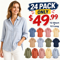 🔥24-Pack only $49.99 (12 Short + 12 Long one of each color)