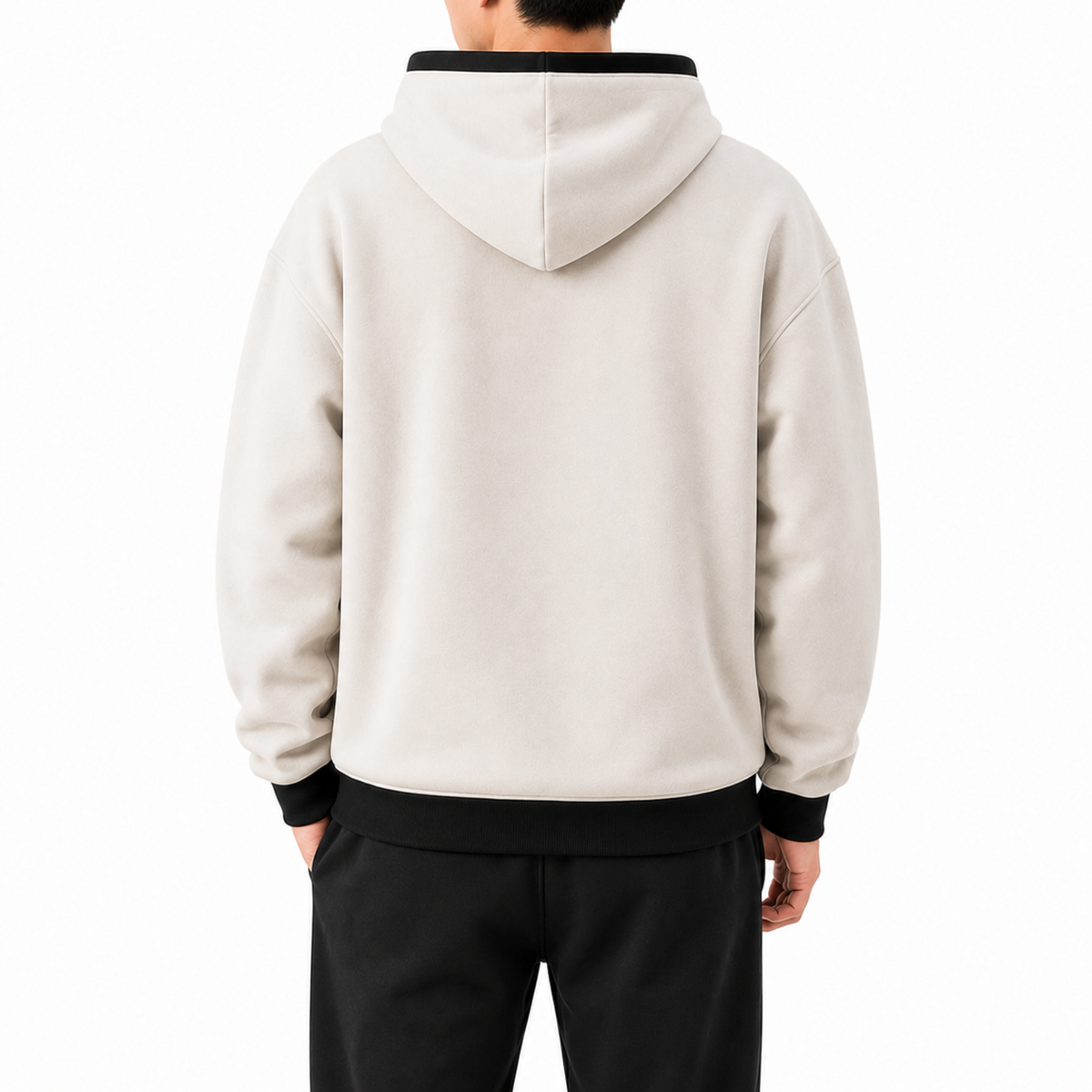 Men's Relaxed-Fit Pullover Hoodie