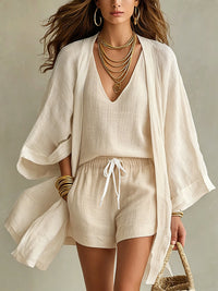 Shorts - Beige