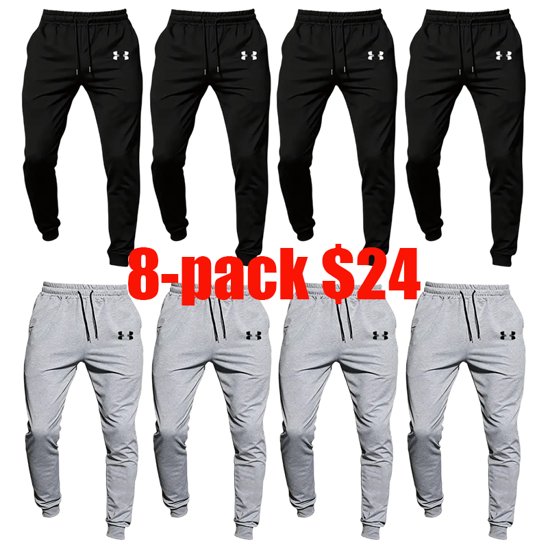 Men's 8-Pack Loose Joggers – International shipping available