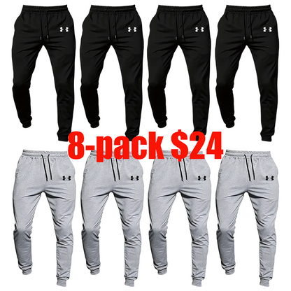 Men's 8-Pack Loose Joggers – International shipping available