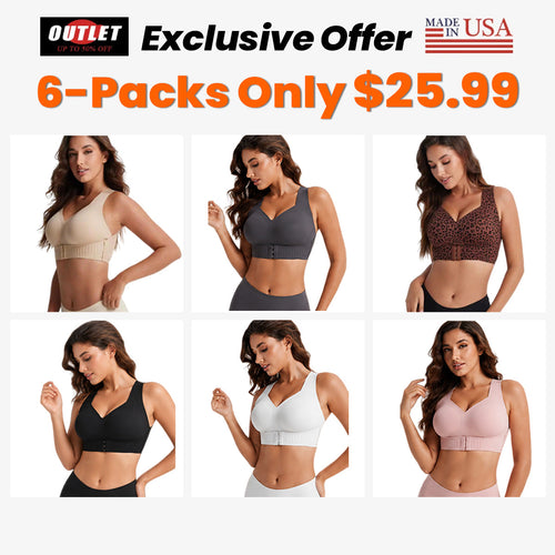 Posture Bra Wireless Seamless Molded Cups