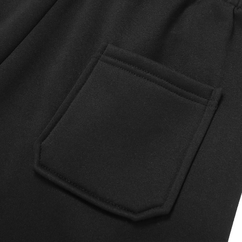 Men's Regular Fit Solid Color Jogger Pants