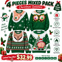4-Piece Mixed Pack * Green