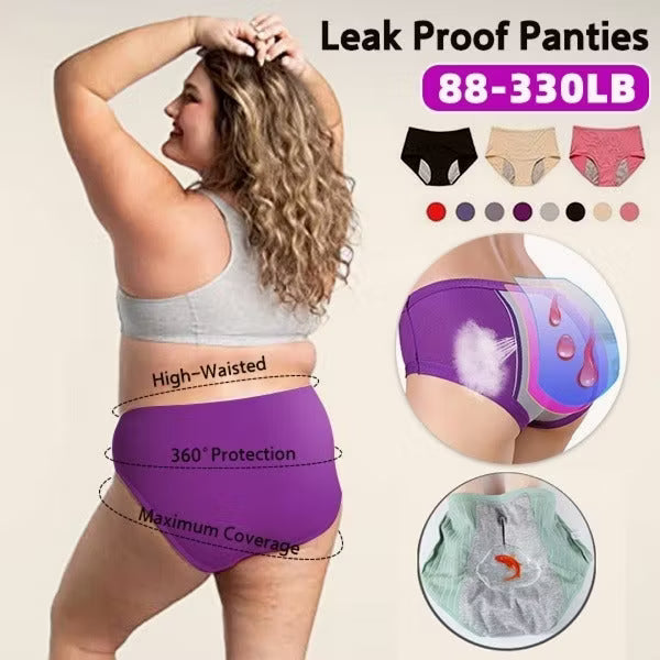 2026 Best Seller Women’s Comfort Support Bra & Leakproof High-Waist Panty Set